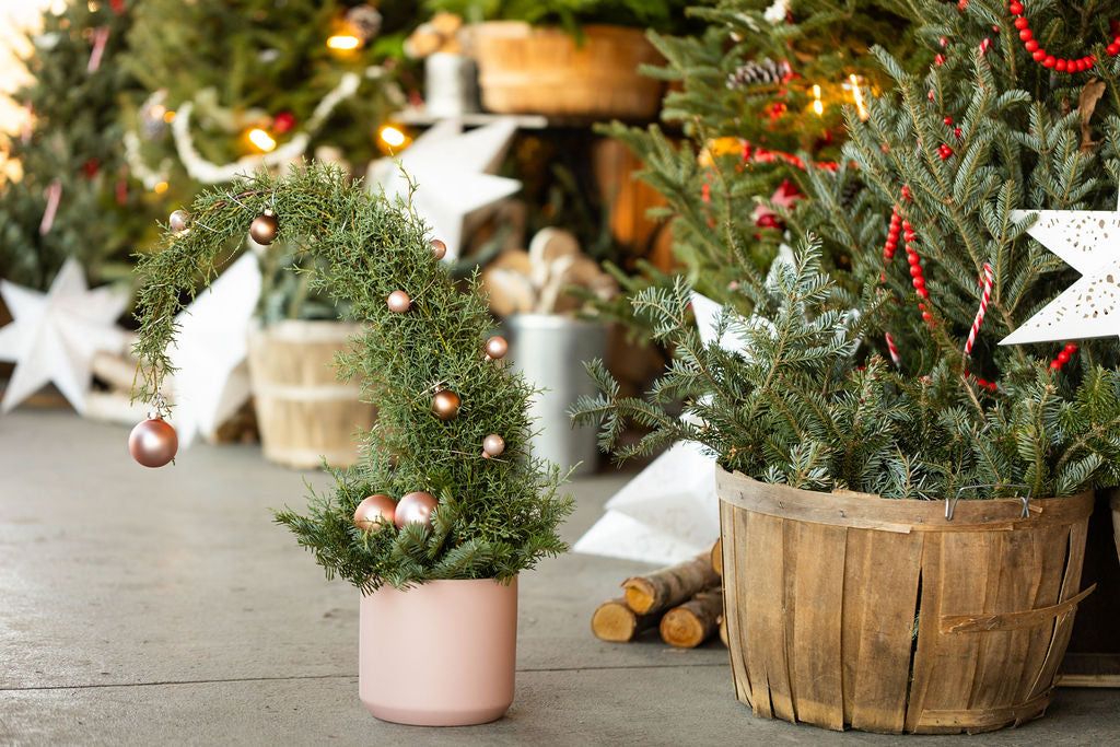 Grinch Tree Arrangement