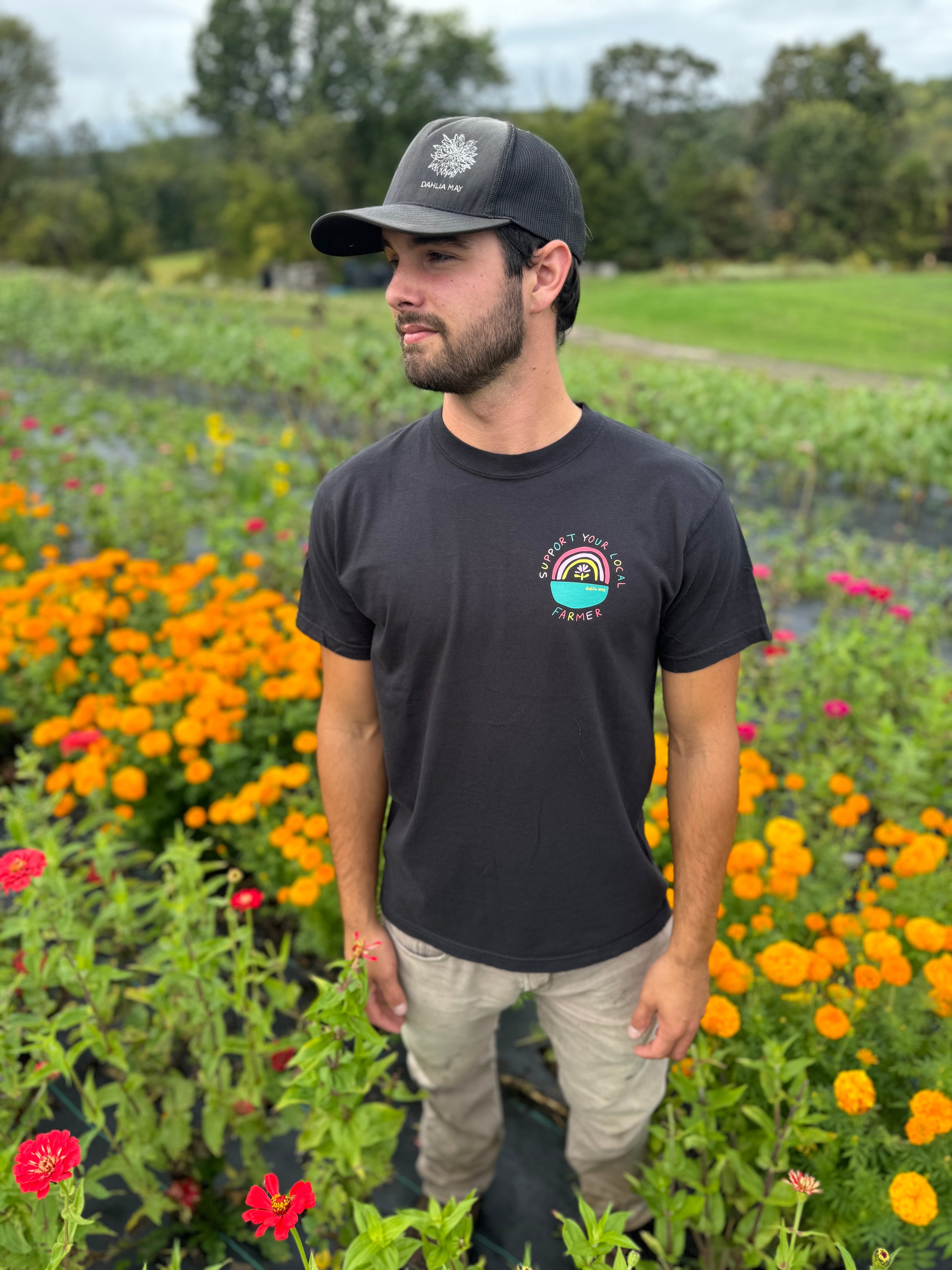 "Support Your Local Farmer" Dahlia May T-Shirts (New)