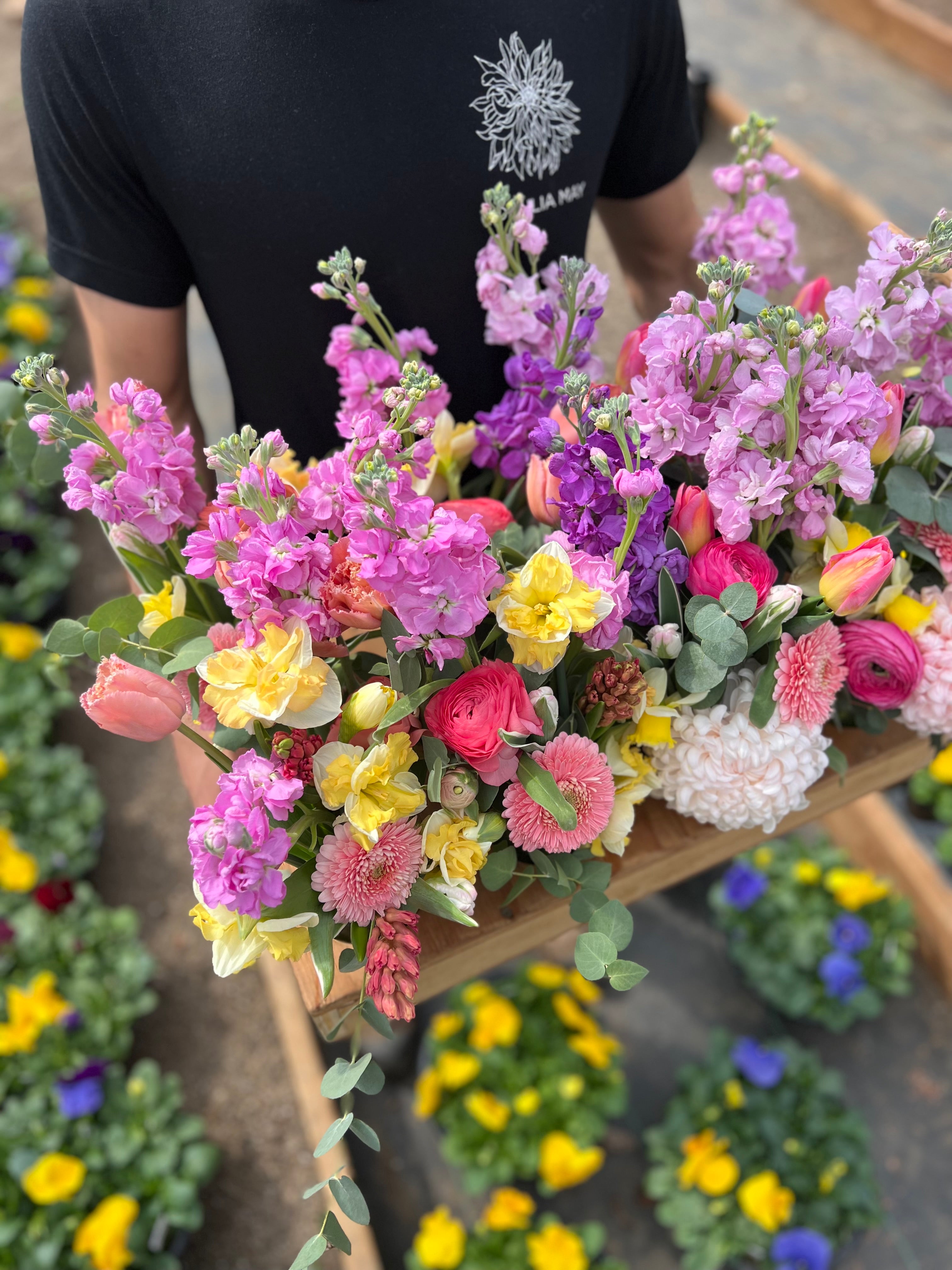 Mother's Day Mason Jar Arrangements