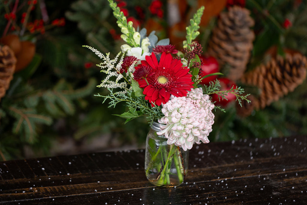 Mason Jar Arrangements