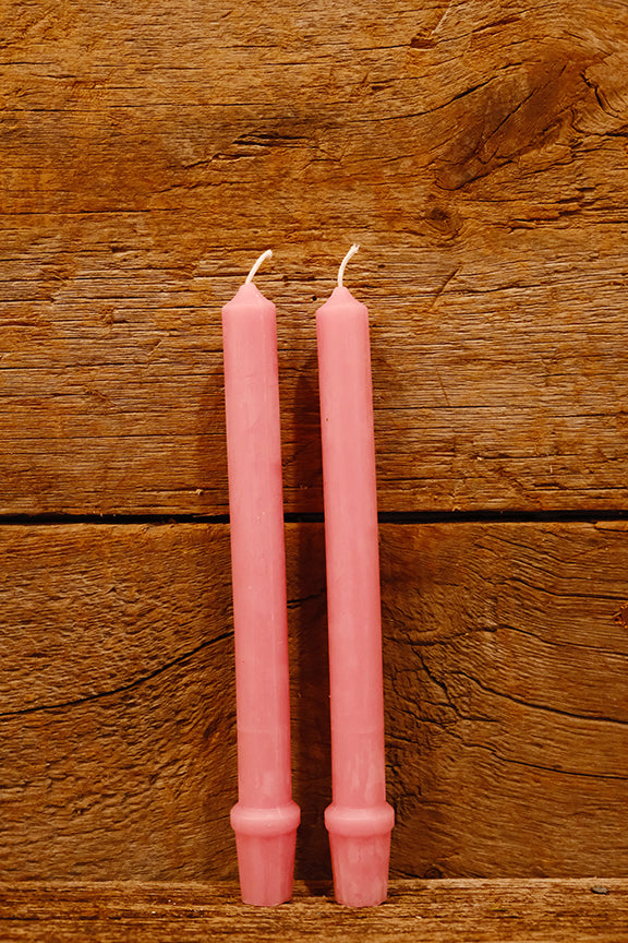 Pink Beeswax Advent Candles -$8.95 each