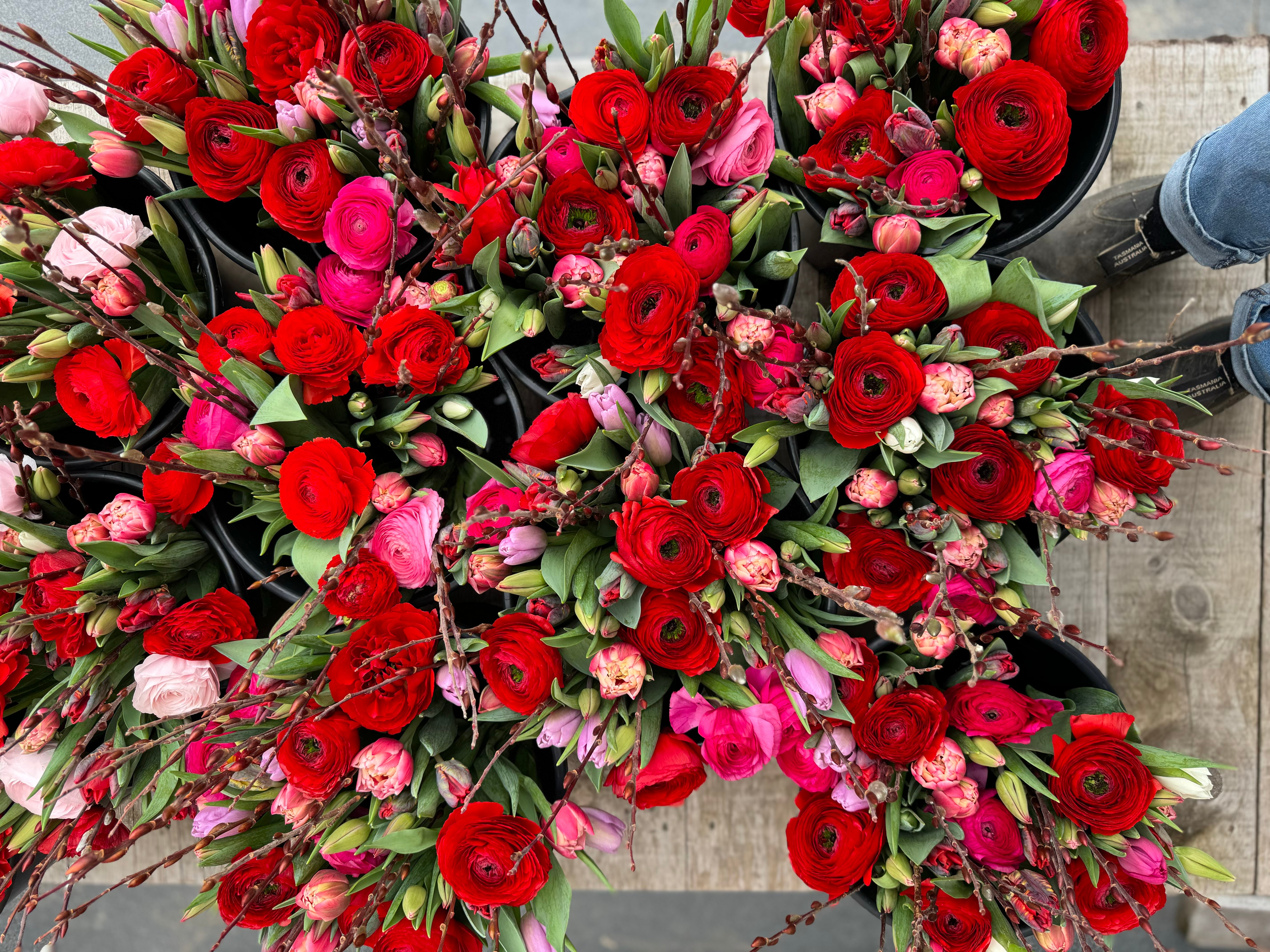 Valentine's Day Flowers for Pickup and Delivery