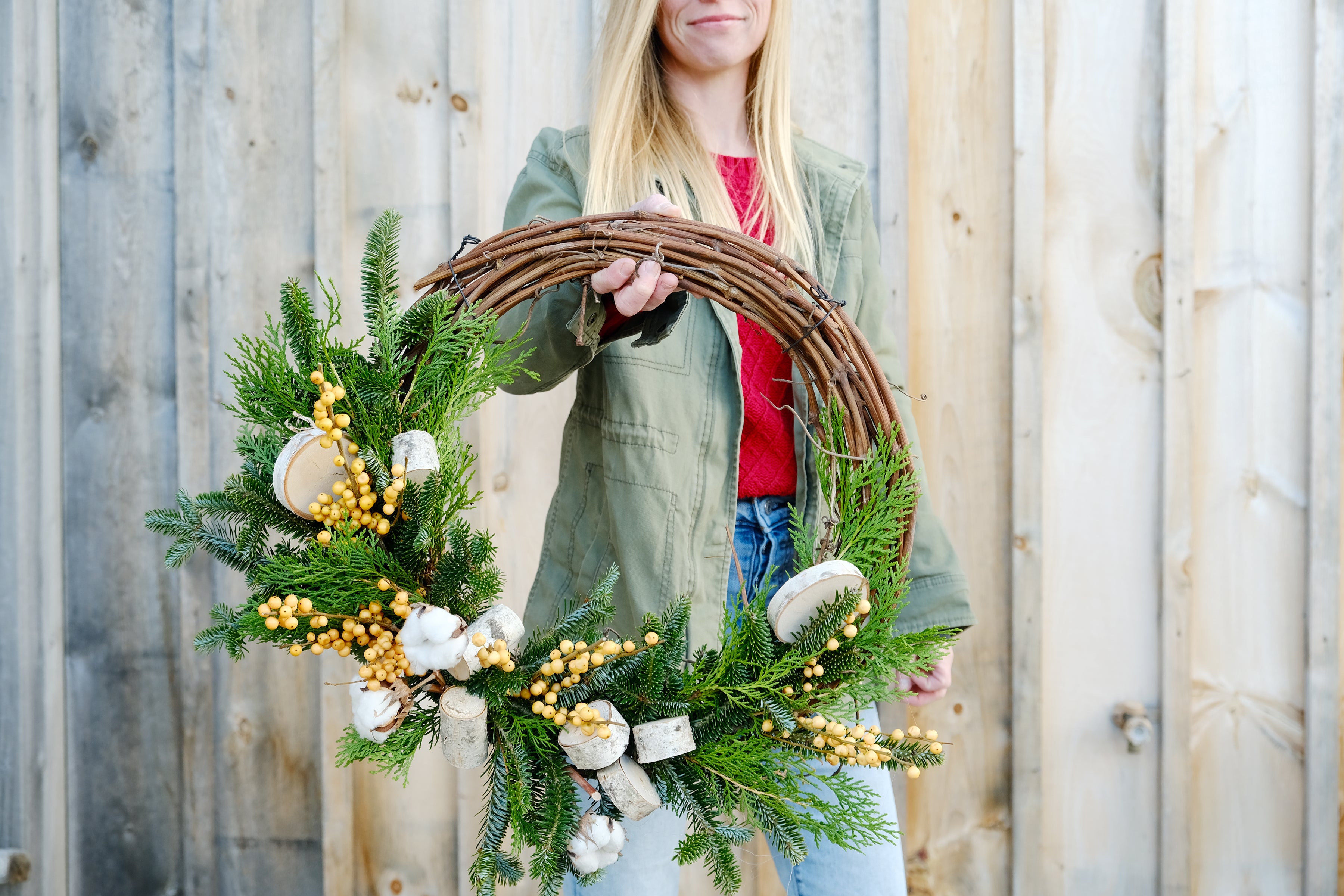 PRIVATE Wreath Workshop: For the PowHer House Community Members