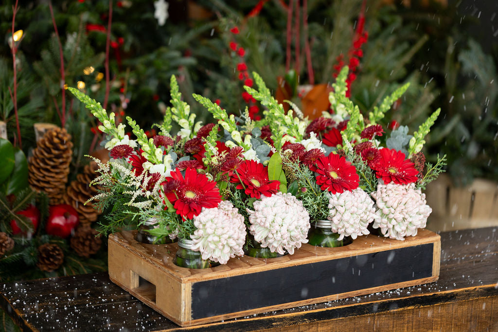 Mason Jar Arrangements