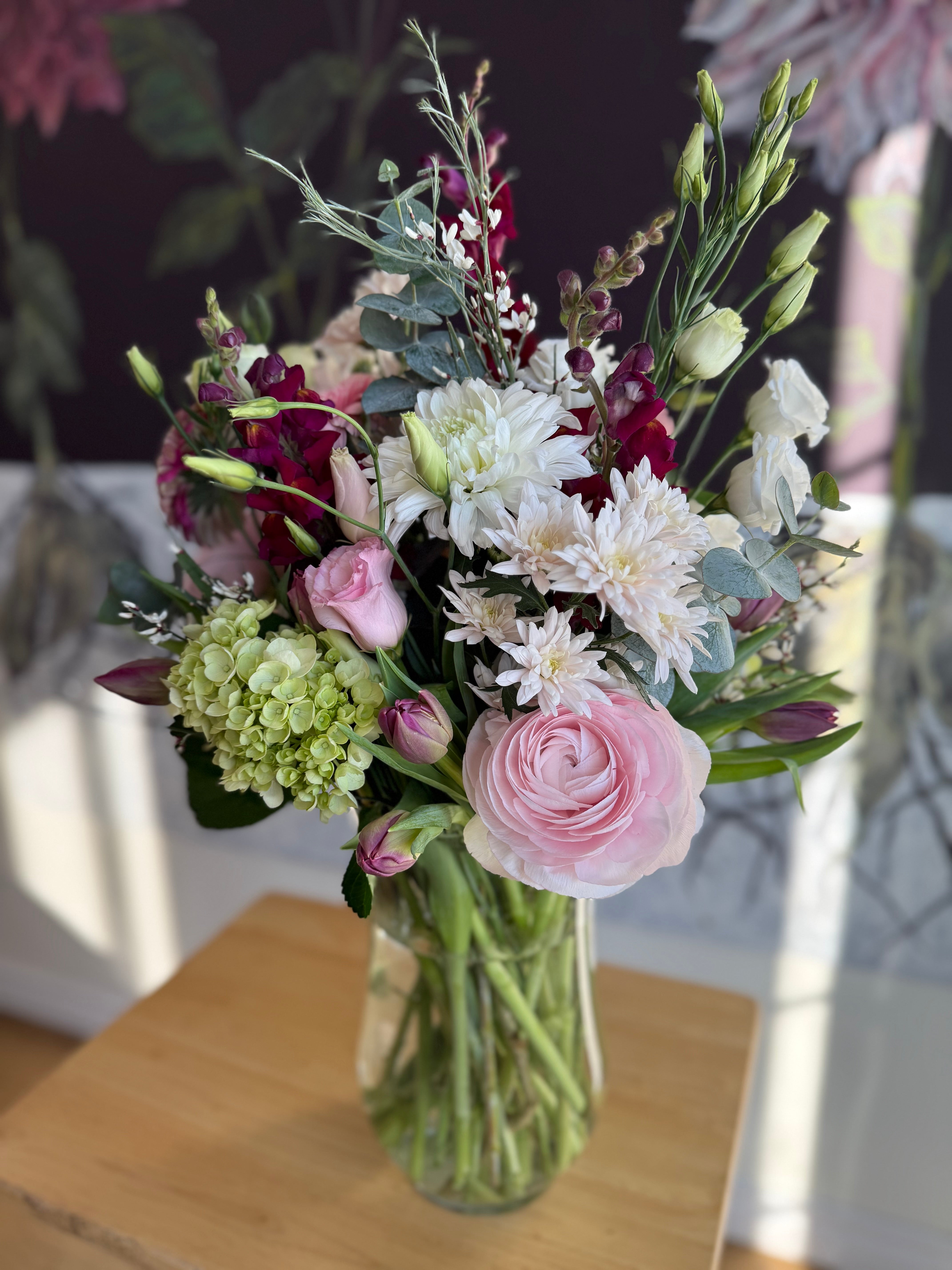 Valentines Day Large Vase Arrangement