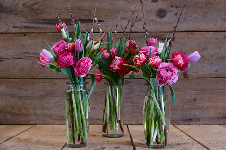 Valentines Day Vase Small Arrangement