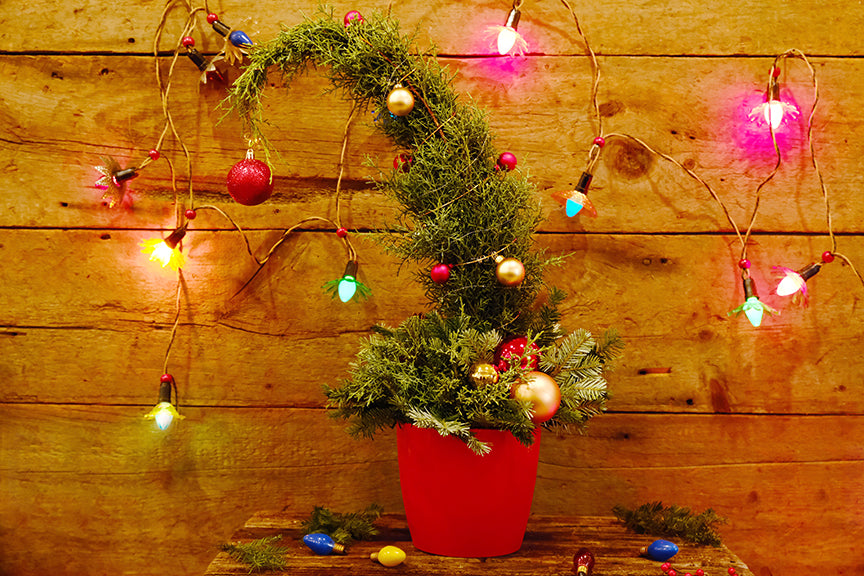 Grinch Tree Arrangement