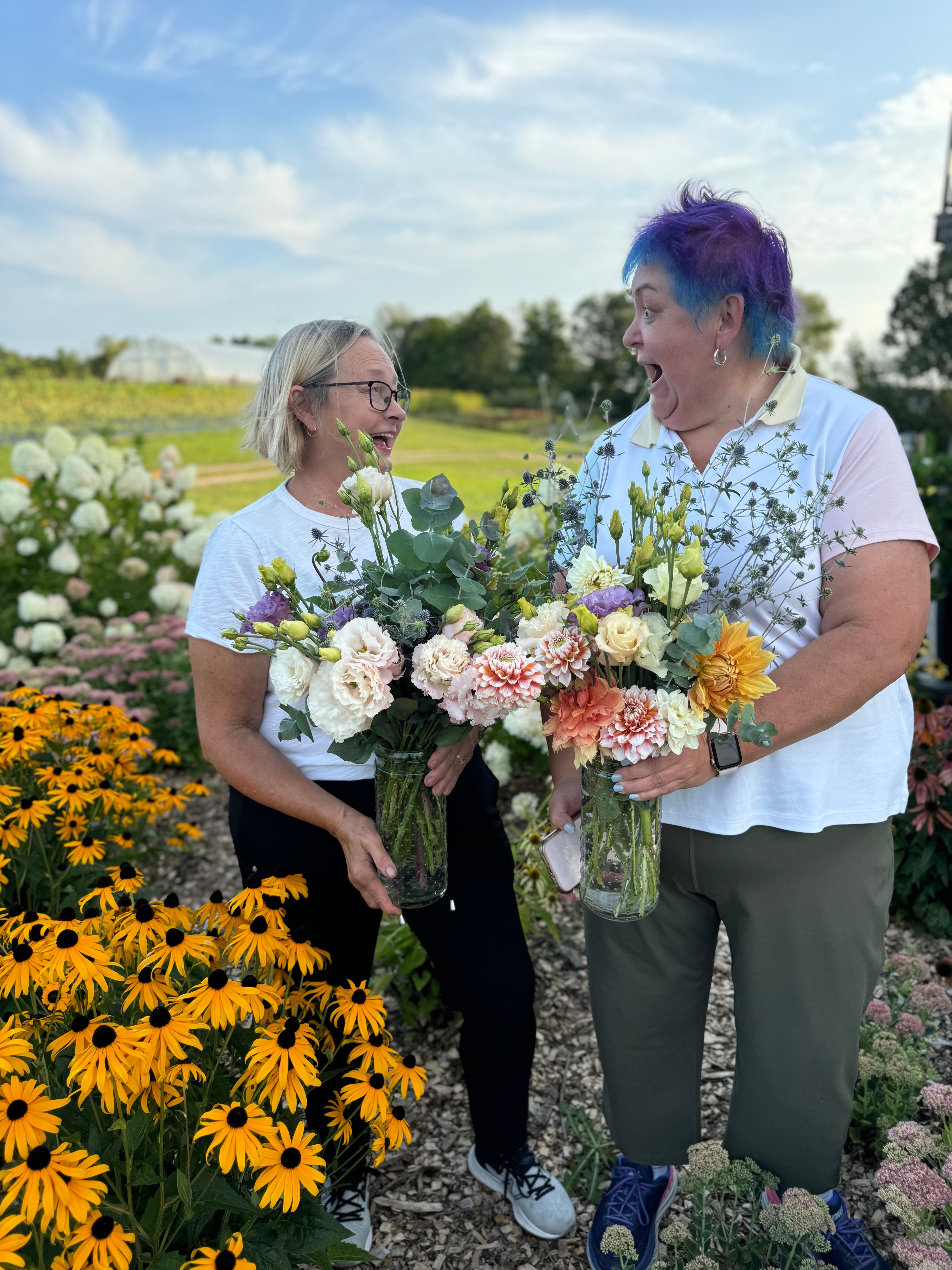 Flowers With Friends: Pick Your Own Bouquet!