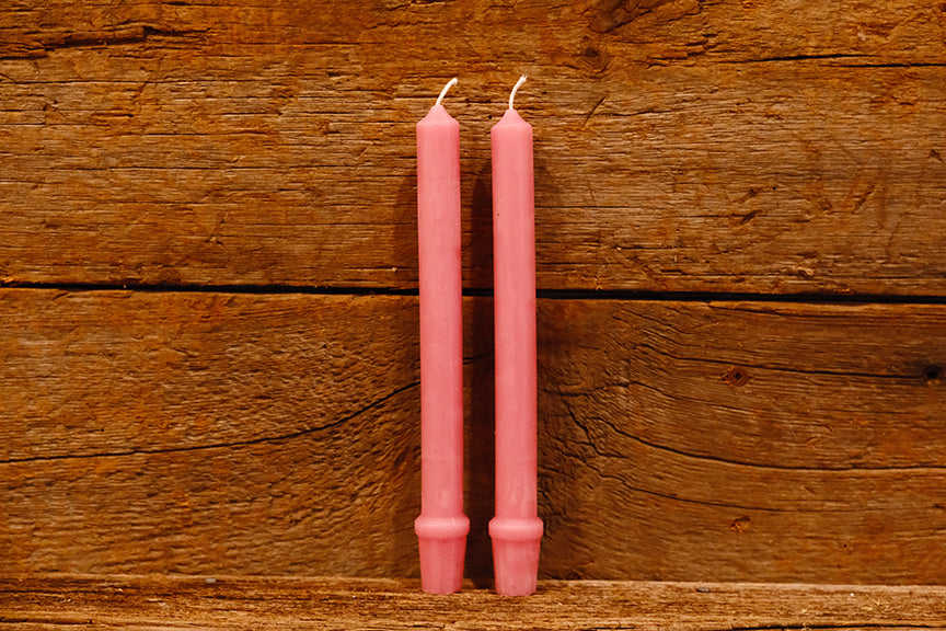 Pink Beeswax Advent Candles -$8.95 each