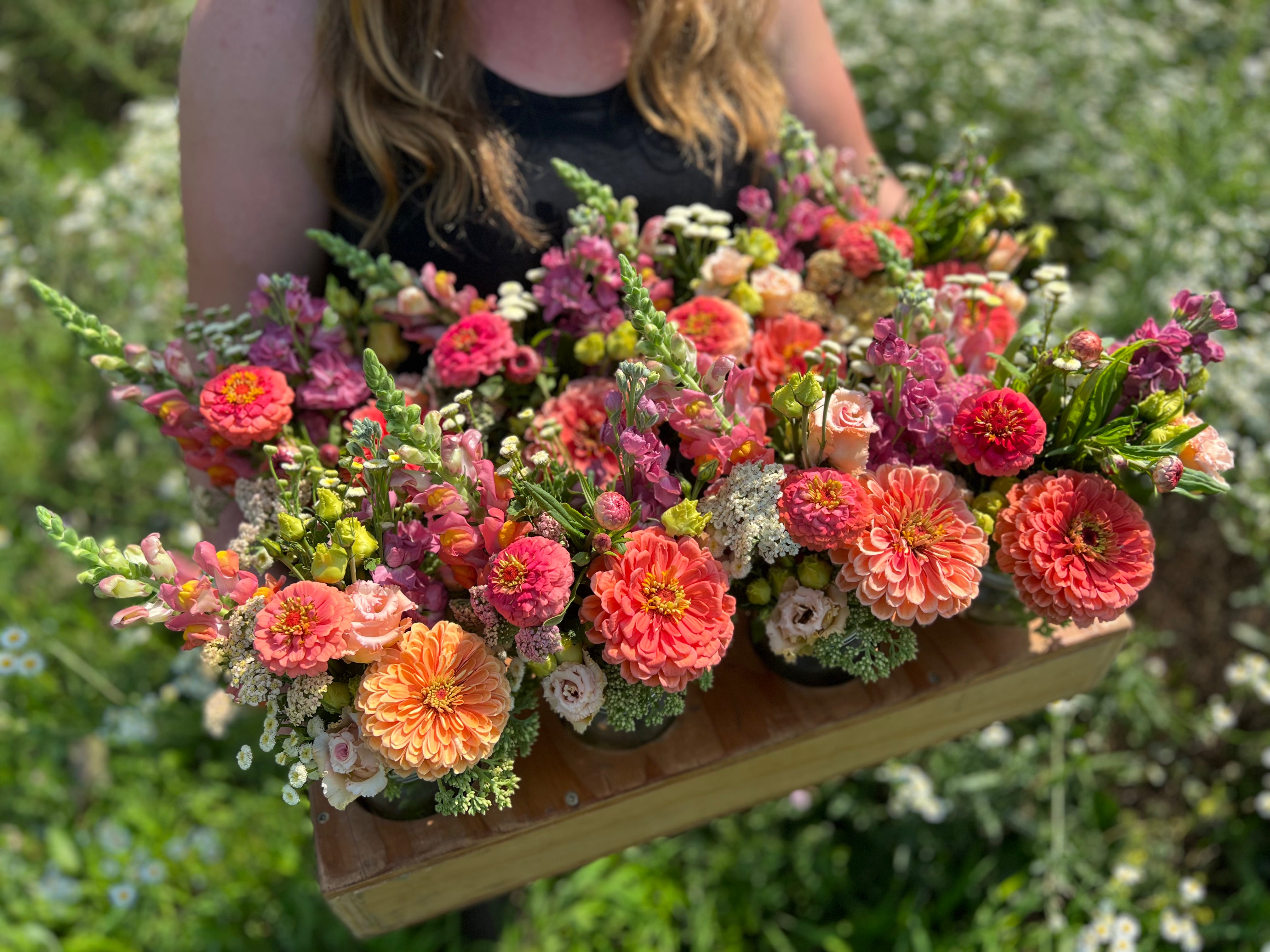 Mason Jar Arrangements